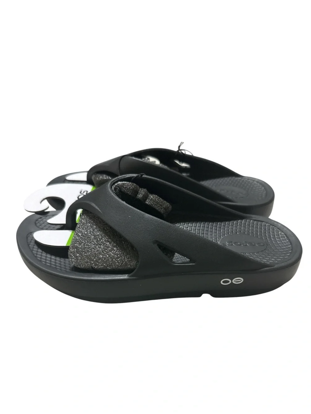 Oofos Ooriginal Recovery Sandals Unisex Women 7 Men 5 Black